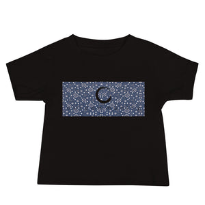 Baby Paisley in Navy "Our CommuniTee"