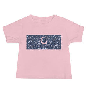 Baby Paisley in Navy "Our CommuniTee"