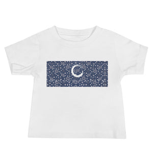 Baby Paisley in Navy "Our CommuniTee"