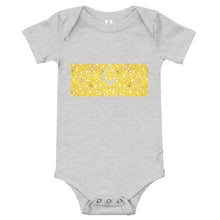 Load image into Gallery viewer, Paisley in Yellow &quot;Our CommuniTee&quot; Onesie
