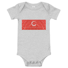 Load image into Gallery viewer, Paisley in Red &quot;Our CommuniTee&quot; Onesie
