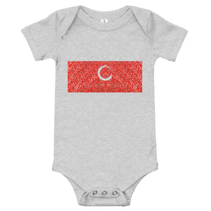 Paisley in Red "Our CommuniTee" Onesie