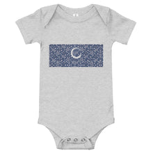 Load image into Gallery viewer, Paisley in Navy &quot;Our CommuniTee&quot; Onesie
