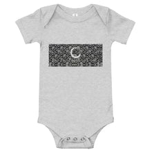 Load image into Gallery viewer, Paisley in Black &quot;Our CommuniTee&quot; Onesie
