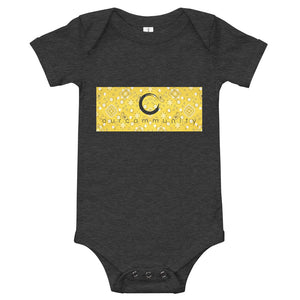 Paisley in Yellow "Our CommuniTee" Onesie