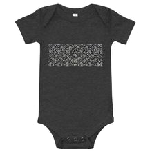 Load image into Gallery viewer, Paisley in Black &quot;Our CommuniTee&quot; Onesie
