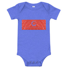 Load image into Gallery viewer, Paisley in Red &quot;Our CommuniTee&quot; Onesie
