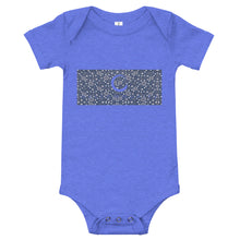 Load image into Gallery viewer, Paisley in Navy &quot;Our CommuniTee&quot; Onesie
