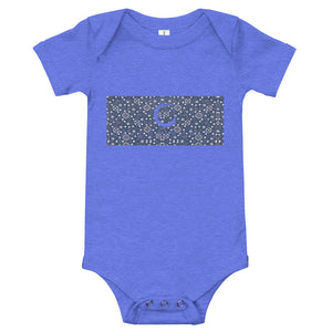 Paisley in Navy "Our CommuniTee" Onesie