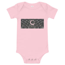 Load image into Gallery viewer, Paisley in Black &quot;Our CommuniTee&quot; Onesie
