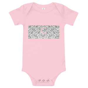 Paisley in White "Our CommuniTee" Onesie