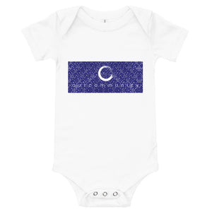 Paisley in Blue "Our CommuniTee" Onesie