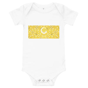 Paisley in Yellow "Our CommuniTee" Onesie