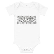 Load image into Gallery viewer, Paisley in White &quot;Our CommuniTee&quot; Onesie
