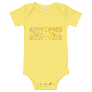 Paisley in Yellow "Our CommuniTee" Onesie