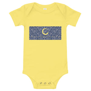 Paisley in Navy "Our CommuniTee" Onesie