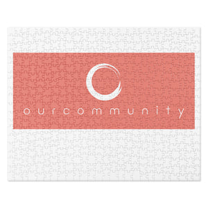 Classic "Our Community" Logo Jigsaw Puzzle