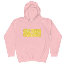 Load image into Gallery viewer, Kids Paisley in Yellow &quot;Our CommuniTee&quot; Hoodie
