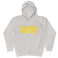 Load image into Gallery viewer, Kids Paisley in Yellow &quot;Our CommuniTee&quot; Hoodie
