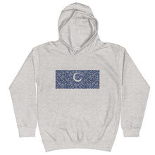 Load image into Gallery viewer, Kids Paisley in Navy &quot;Our CommuniTee&quot; Hoodie
