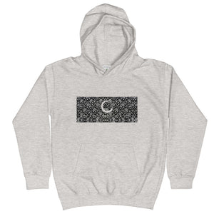 Kids Paisley in Black "Our CommuniTee" Hoodie