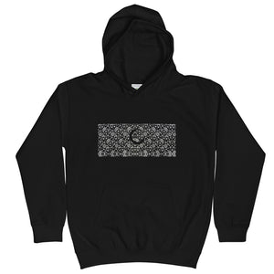 Kids Paisley in Black "Our CommuniTee" Hoodie