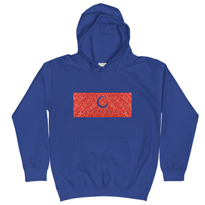 Kids Paisley in Red "Our CommuniTee" Hoodie