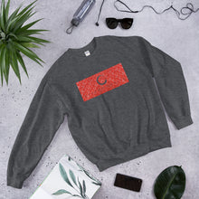 Load image into Gallery viewer, Paisley in Red &quot;Our CommuniTee&quot; Sweatshirt
