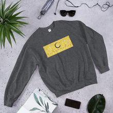 Load image into Gallery viewer, Paisley in Yellow &quot;Our CommuniTee&quot; Sweatshirt
