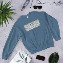 Load image into Gallery viewer, Paisley in White &quot;Our CommuniTee&quot; Sweatshirt
