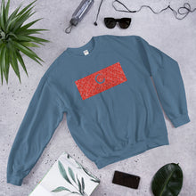 Load image into Gallery viewer, Paisley in Red &quot;Our CommuniTee&quot; Sweatshirt
