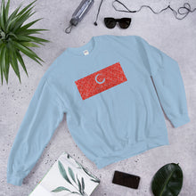 Load image into Gallery viewer, Paisley in Red &quot;Our CommuniTee&quot; Sweatshirt
