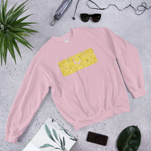 Load image into Gallery viewer, Paisley in Yellow &quot;Our CommuniTee&quot; Sweatshirt
