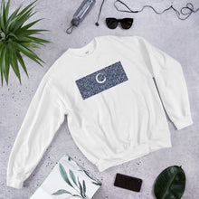 Load image into Gallery viewer, Paisley in Navy &quot;Our CommuniTee&quot; Sweatshirt
