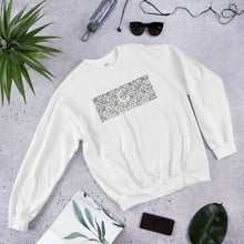 Load image into Gallery viewer, Paisley in White &quot;Our CommuniTee&quot; Sweatshirt
