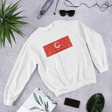 Load image into Gallery viewer, Paisley in Red &quot;Our CommuniTee&quot; Sweatshirt
