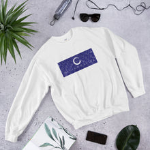 Load image into Gallery viewer, Paisley in Blue &quot;Our CommuniTee&quot; Sweatshirt
