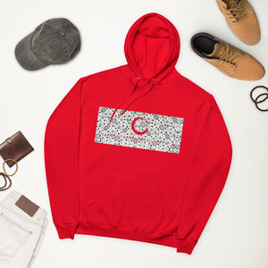 Paisley in White "Our CommuniTee" Fleece Hoodie