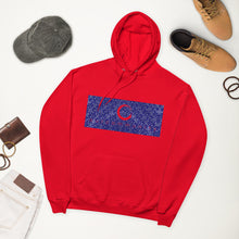 Load image into Gallery viewer, Paisley in Blue &quot;Our CommuniTee&quot; Fleece Hoodie
