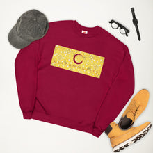 Load image into Gallery viewer, Paisley in Yellow &quot;Our CommuniTee&quot; Fleece Sweatshirt
