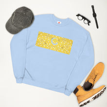 Load image into Gallery viewer, Paisley in Yellow &quot;Our CommuniTee&quot; Fleece Sweatshirt
