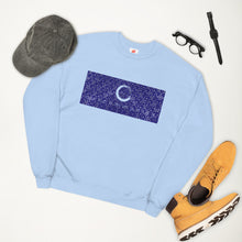 Load image into Gallery viewer, Paisley in Blue &quot;Our CommuniTee&quot; Fleece Sweatshirt
