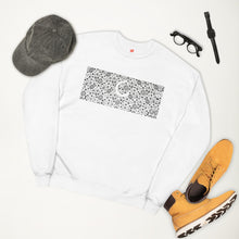 Load image into Gallery viewer, Paisley in White &quot;Our CommuniTee&quot; Fleece Sweatshirt
