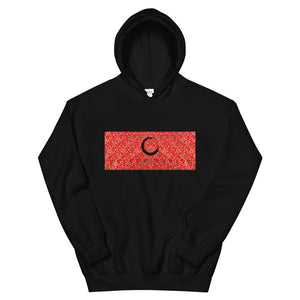 Paisley in Red "Our CommuniTee" Hoodie