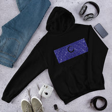 Load image into Gallery viewer, Paisley in Blue &quot;Our CommuniTee&quot; Hoodie
