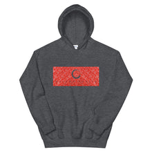 Load image into Gallery viewer, Paisley in Red &quot;Our CommuniTee&quot; Hoodie
