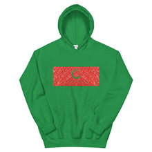 Load image into Gallery viewer, Paisley in Red &quot;Our CommuniTee&quot; Hoodie
