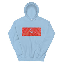 Load image into Gallery viewer, Paisley in Red &quot;Our CommuniTee&quot; Hoodie
