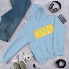 Load image into Gallery viewer, Paisley in Yellow &quot;Our CommuniTee&quot; Hoodie
