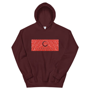 Paisley in Red "Our CommuniTee" Hoodie